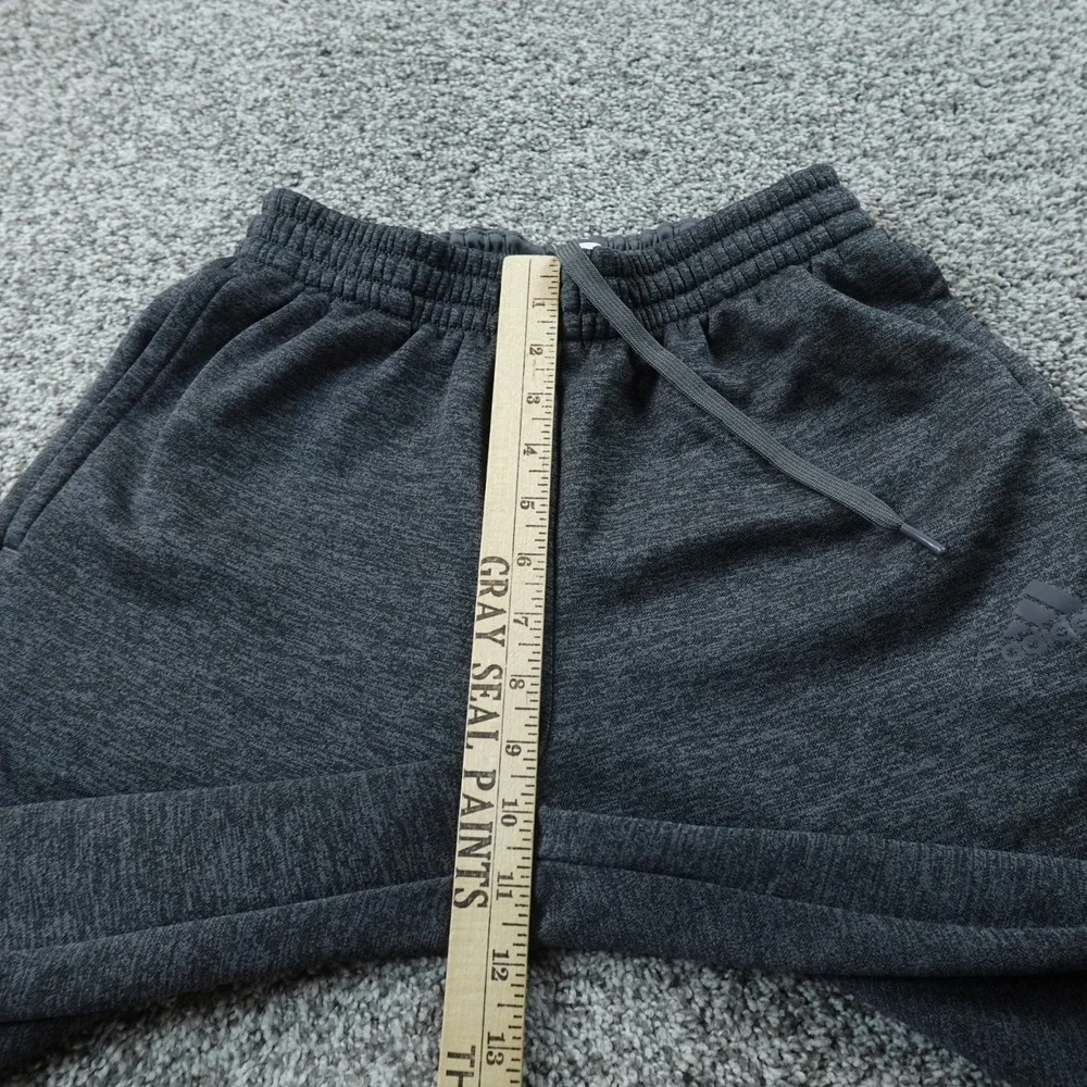Adidas Sweatpants Mens S Gray Athletic Jogger Drawstring Workout Gym Pants Train